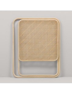 PASSAGE rattan headboard with cane weaving for single beds