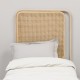 PASSAGE rattan headboard with cane weaving for single beds