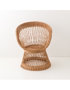 Bianka wicker armchair without cushion 2