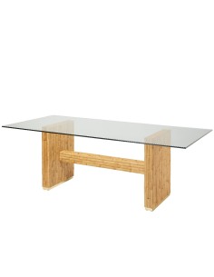 Table rectangulaire en rotin Riviera