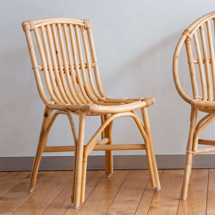 Vintage rattan chair David