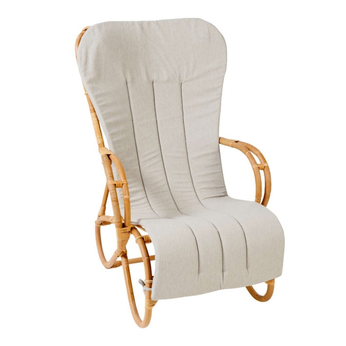 Rattan armchair Marlene - without cushion