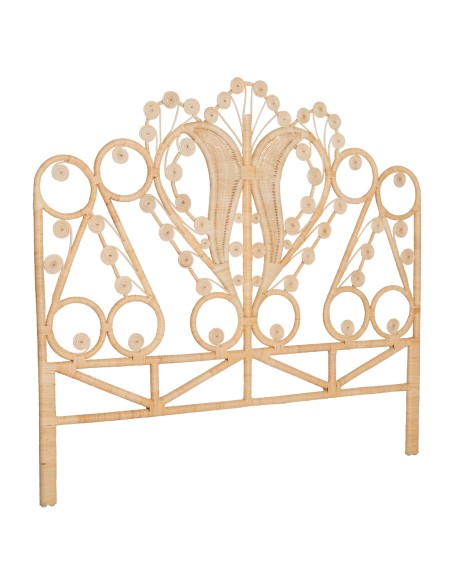 Natural rattan headboard Maharaja