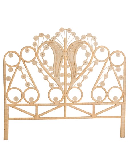 Tête de lit rotin naturel MAHARAJA