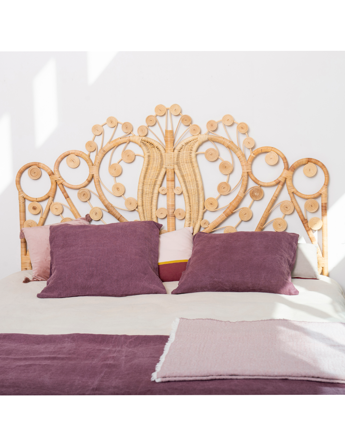 T te De Lit Rotin Naturel Maharaja T te de lit rotin naturel maharaja