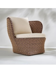 View 3/4 TALI outdoor armchair