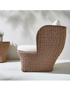 View 3/4 TALI outdoor armchair 2