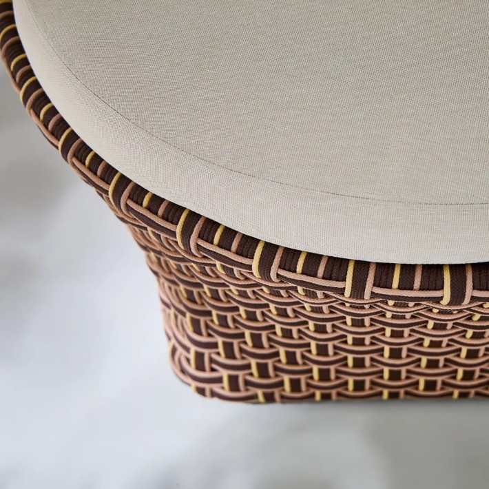 Zoom coussin fauteuil extérieur TALI