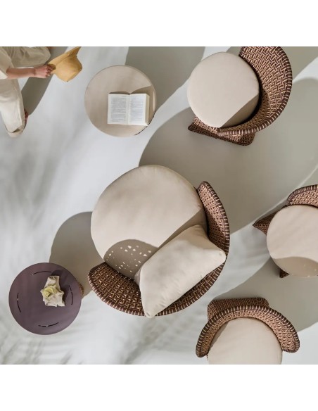 Vue de dessus assises disponibles dans la collection TALI