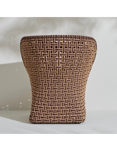 Back view TALI outdoor table armchair Back view TALI outdoor table armchair