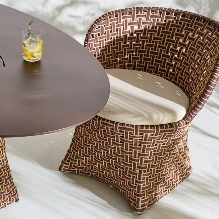 Ambiance outdoor table armchair TALI