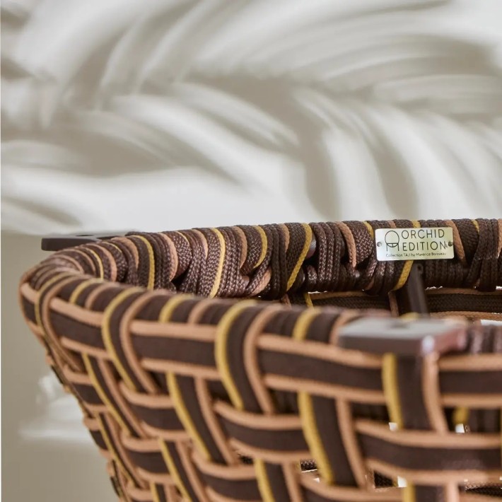 Zoom plate ORCHID EDITION on the inside of the foot