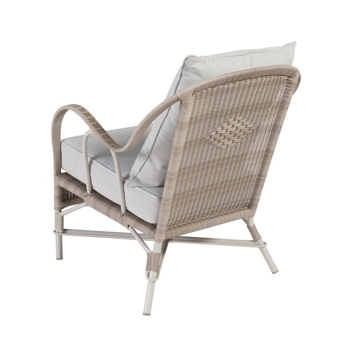 Fauteuil de jardin Garrigues vu de dos