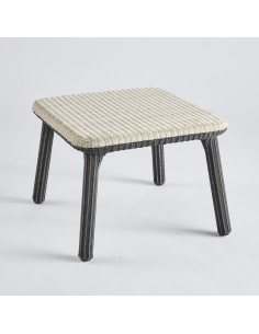 Table basse en résine bicolore PU046