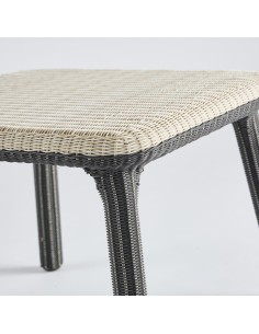 Table basse en résine bicolore PU046 2