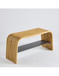 Banc Riviera en rotin naturel PU055