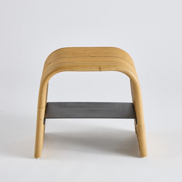 Riviera coffee table in natural rattan PU056