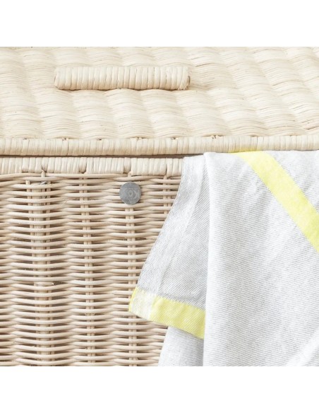 Zoom braided rectangular laundry basket Zoom braided rectangular laundry basket