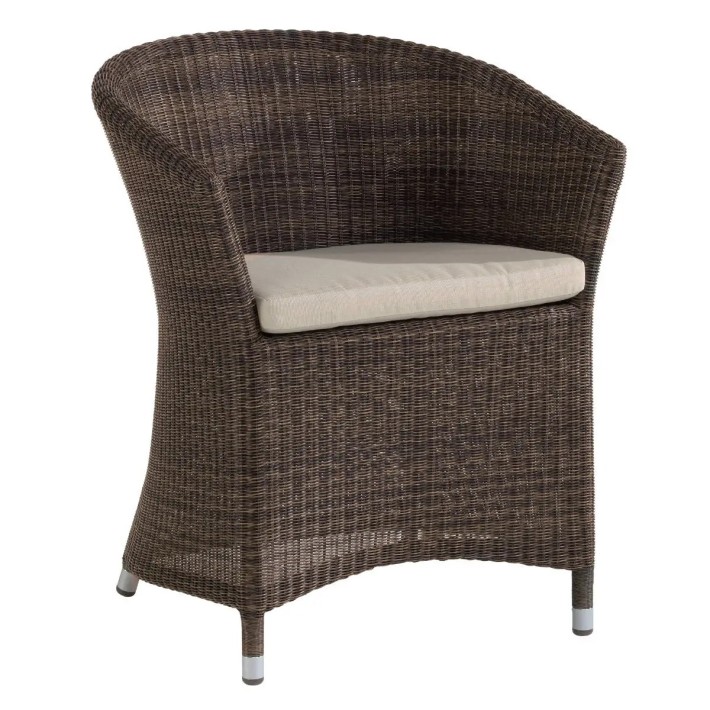 Fauteuil de jardin Némo résine poivre