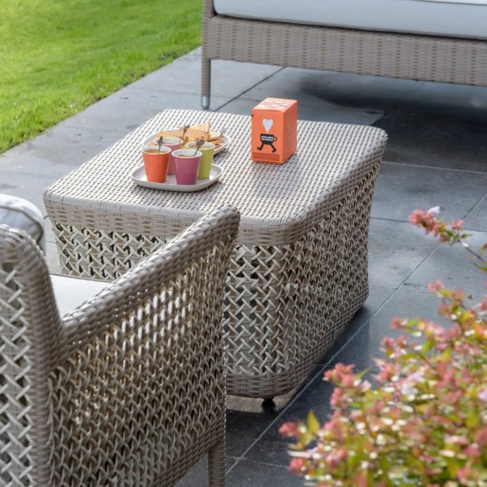 Table basse rectangulaire en résine Antibes KOK MAISON