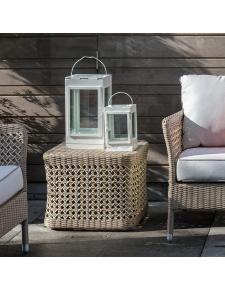 Ambiance square resin coffee table Antibes