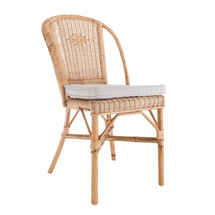 Option coussin gris pour chaise Albertine & Guinguette