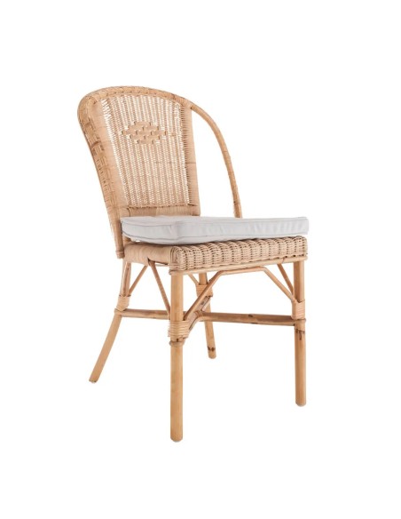 Option coussin gris pour chaise Albertine & Guinguette