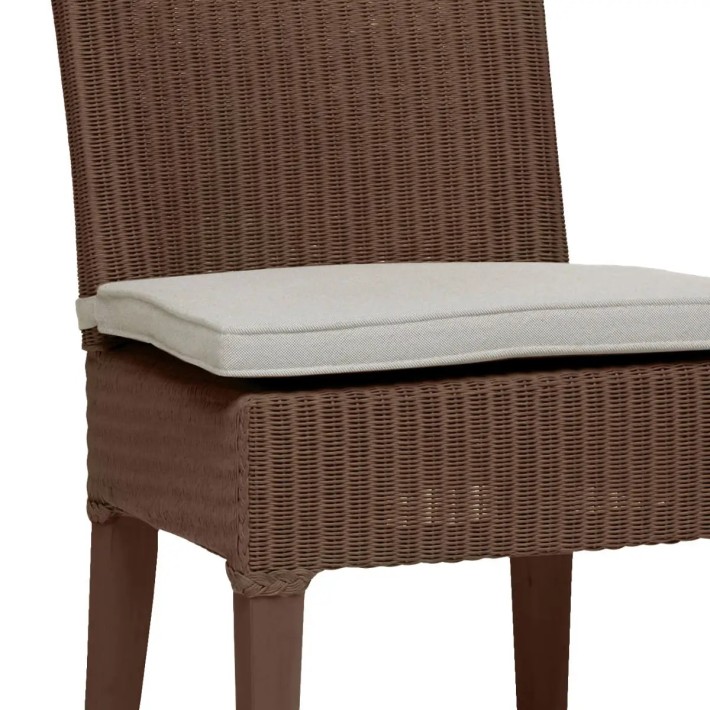 Zoom du coussin en option pour la chaise Lyod Loom Isabelle