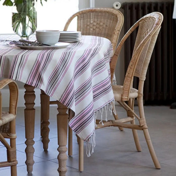 Ambiance chaise en rotin Albertine