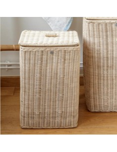 Set of 2 rectangular laundry baskets 2
