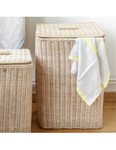 Set of 2 rectangular laundry baskets 2