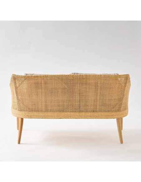 Back view Saigon rattan cane sofa Back view Saigon rattan cane sofa