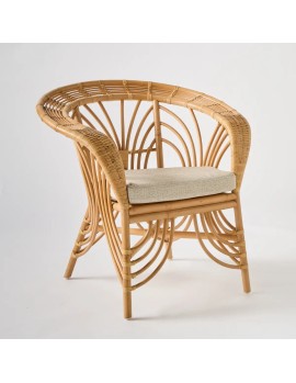 Shanghai rattan armchair