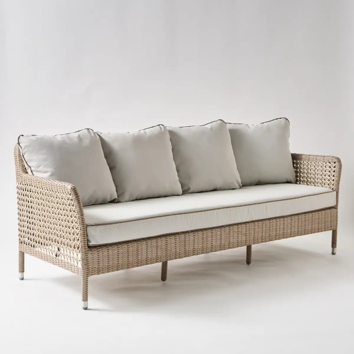 3-seater outdoor sofa ANTIBES RECIF