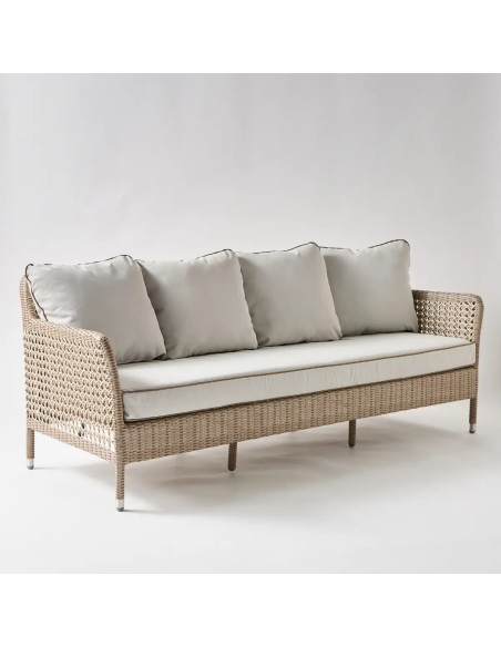 3-seater outdoor sofa ANTIBES RECIF