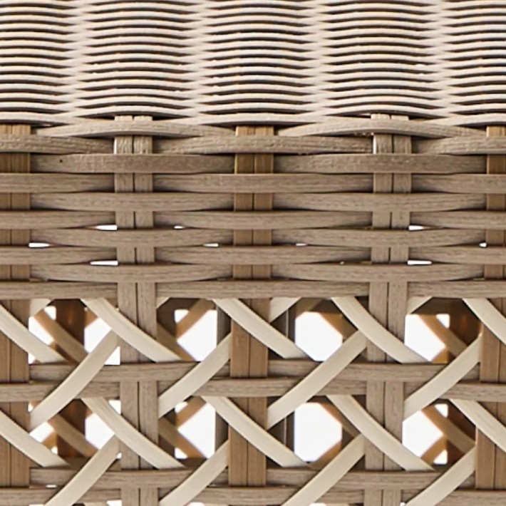 Zoom outdoor resin braiding ANTIBES RECIF