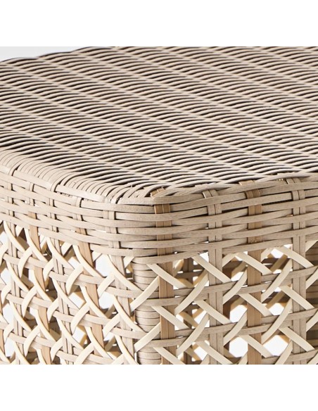 Detail of 3-colour resin braiding ANTIBES RECIF