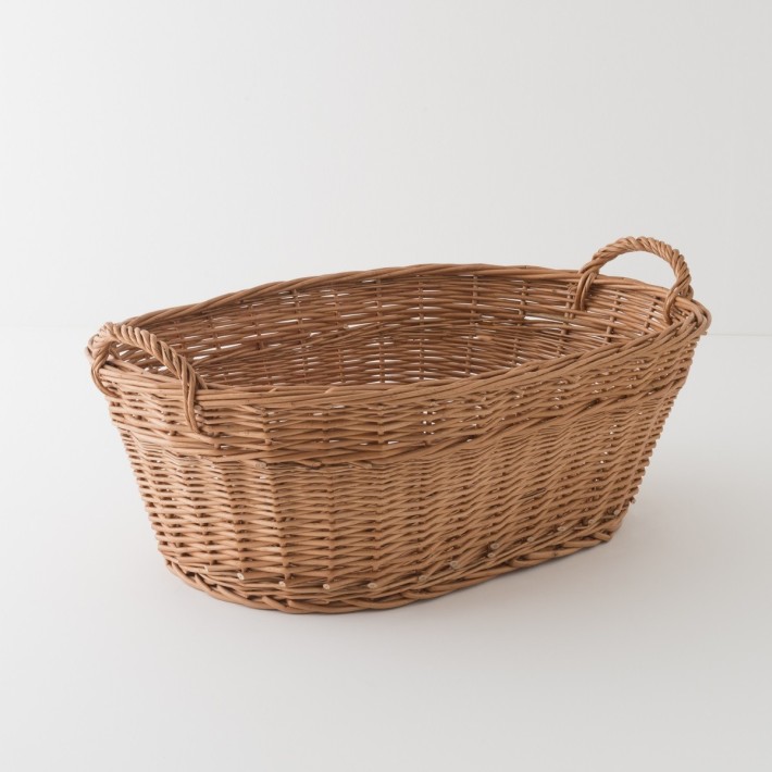 Round wicker basket diameter 52 cm