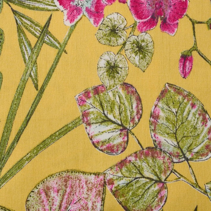 T045 bouquet yellow fabric