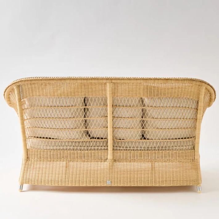 BIARRITZ sofa back braiding NATURAL RESIN