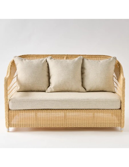 Outdoor sofa BIARRITZ REINE NATURELLE
