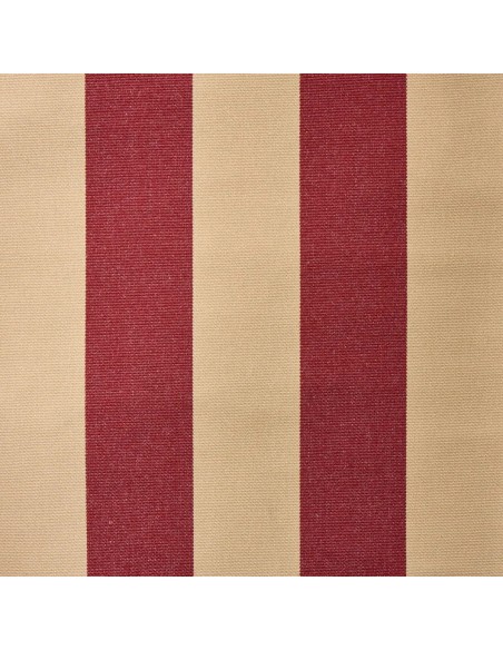 T046 tissu rayures bordeaux