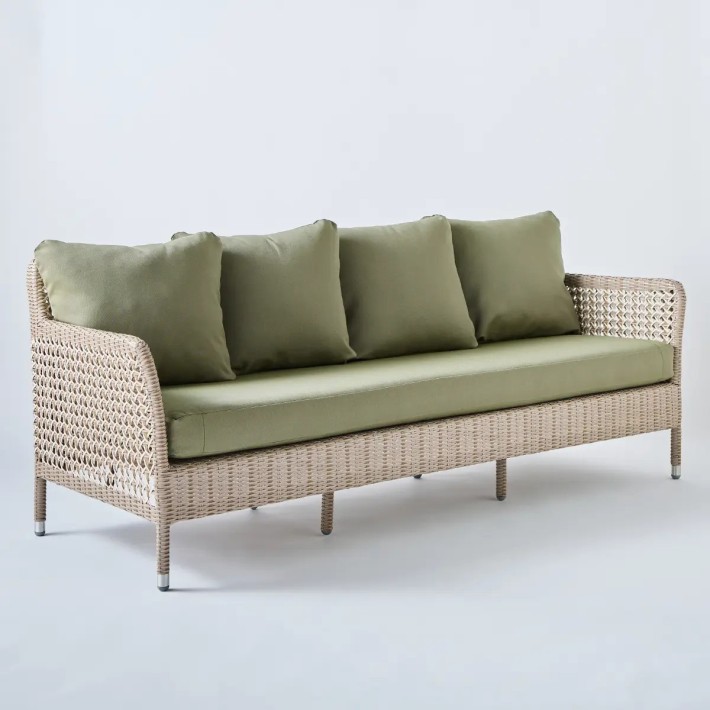 3-seater outdoor sofa ANTIBES RECIF