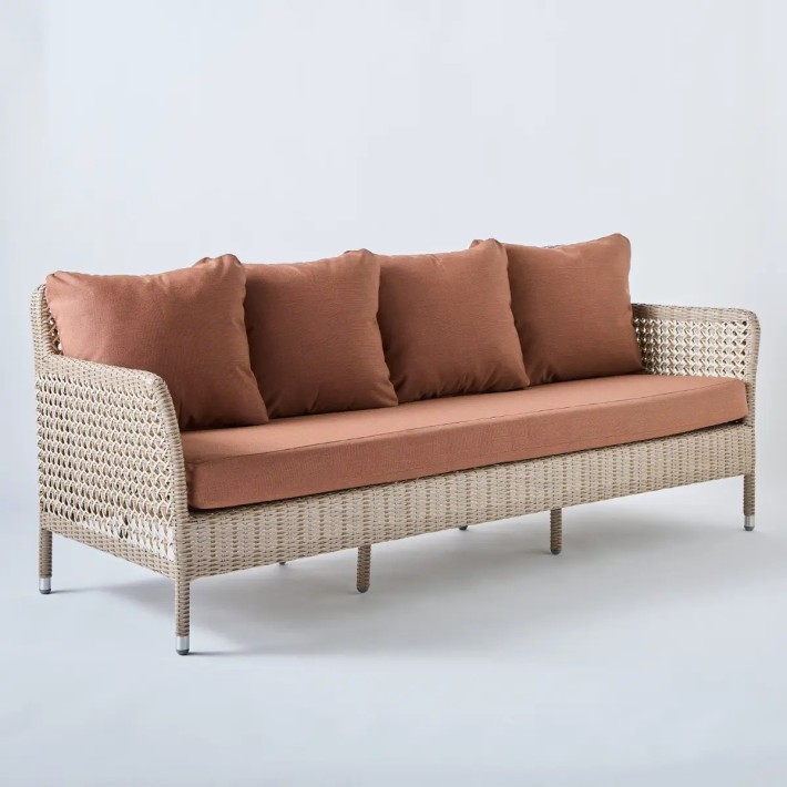 3-seater outdoor sofa ANTIBES RECIF