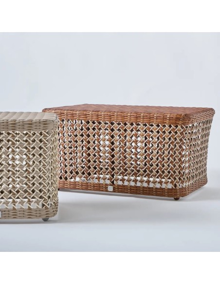 Outdoor resin coffee tables Antibes collection