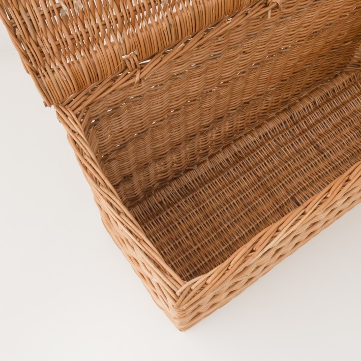 maxi wicker trunk 60 cm high x 100 cm long