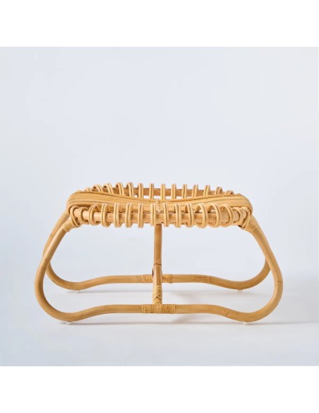 Profil du repose-pied / pouf Boucle grand modèle par KOK MAISON collection ORCHID EDITION