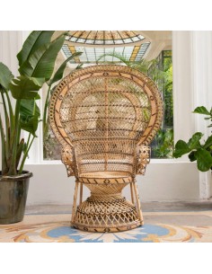 Fauteuil en rotin Emmanuelle par KOK MAISON 2