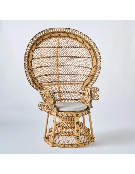 Emmanuelle rattan armchair cushion