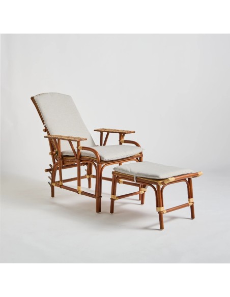 Bagatelle rattan chaise longue cushion